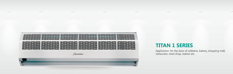 TITAN 1 SERIES AIR CURTAIN